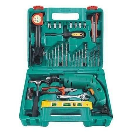 DCA DCA AZJ04-13 Hammer Drill With Hand Tools Set 13mm 500W, Power Tools Drills & Drivers — Southend Philippines