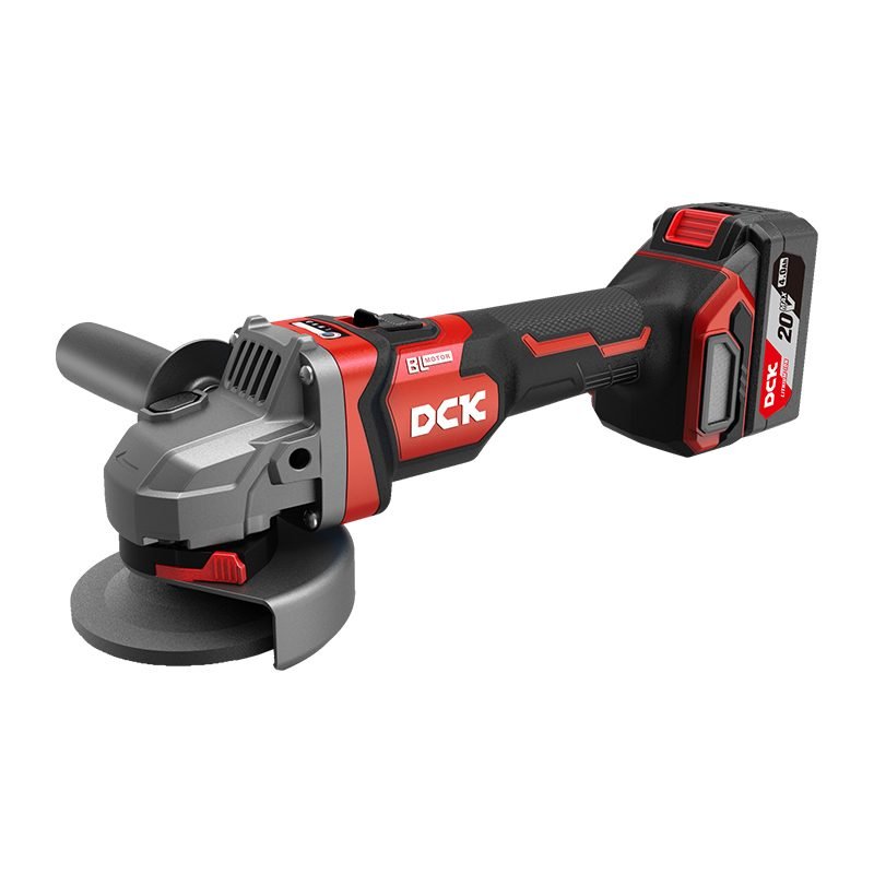 DCK KDSM04-100 (EM Type) Cordless Brushless Angle Grinder 20V (Kit)