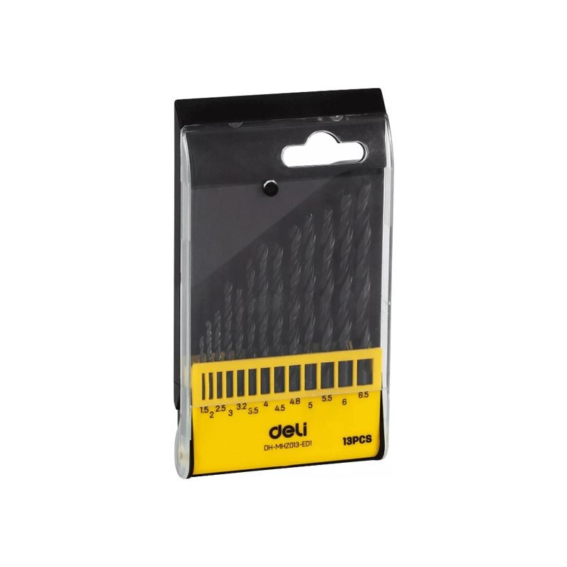 Deli EDHMHZ013ED1-019ED1 HSS Drill Set