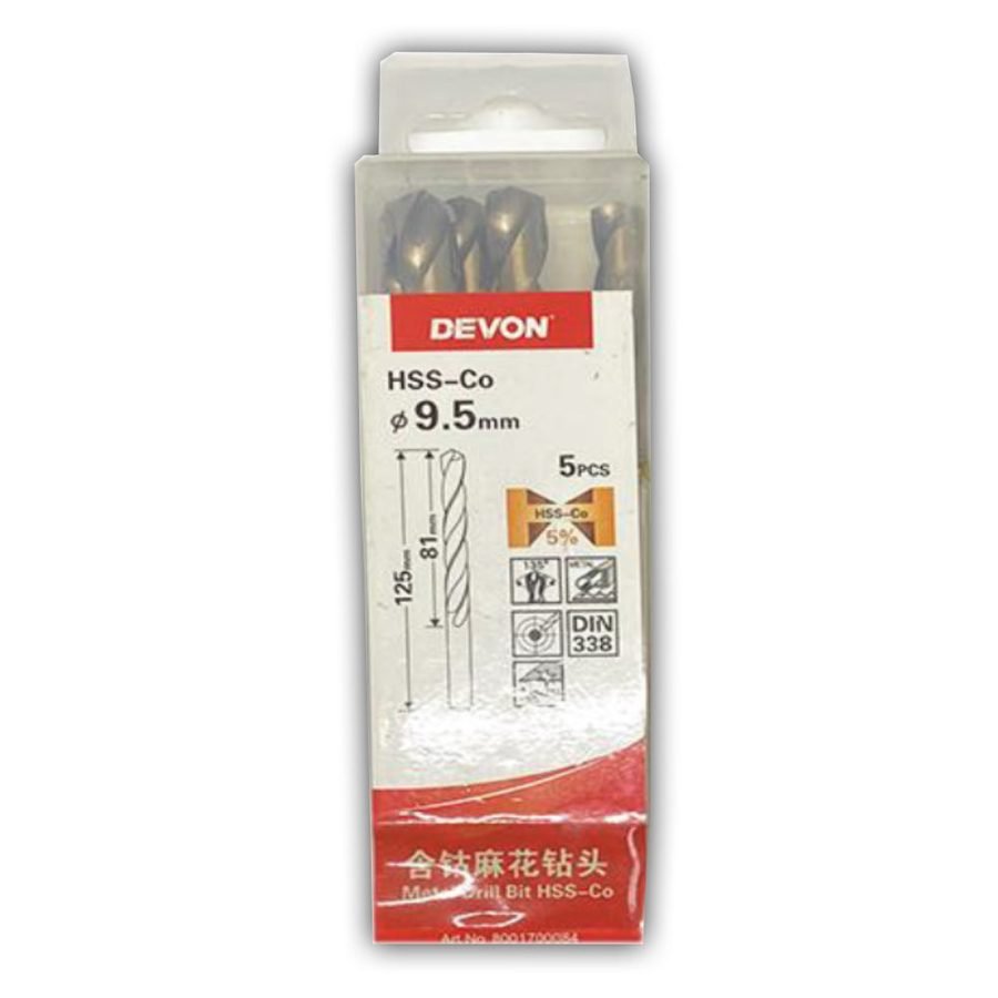 Devon HSS-CO Metal Drill Bit, Power Tools Bits, Blades & Discs — Southend Philippines