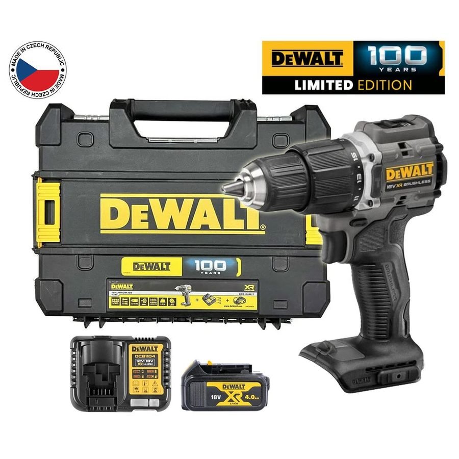 DeWalt Dewalt DCD100M1T Cordless Hammer Drill Driver 18V, Power Tools Drills & Drivers — Southend Philippines