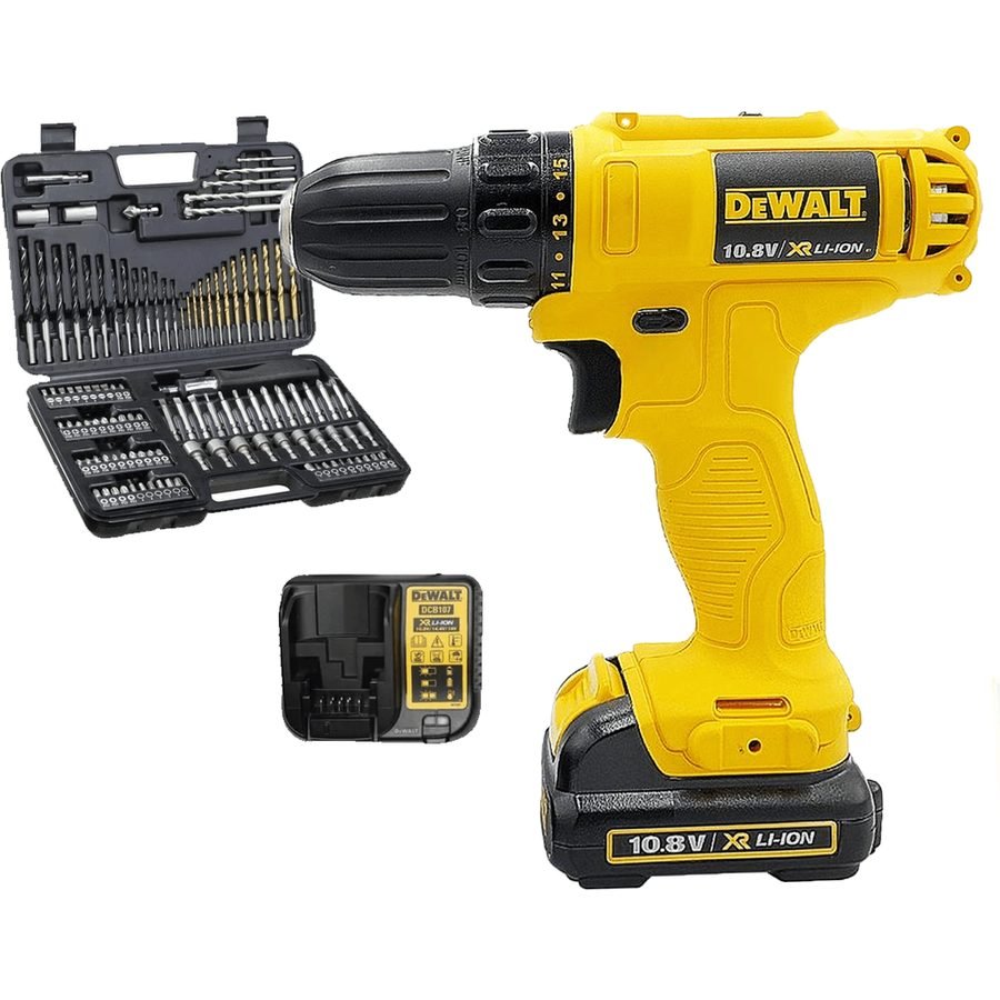 Dewalt DCD700C2A 10.8V / 12V Cordless Drill - Driver (109 Kit Set) [Kit]