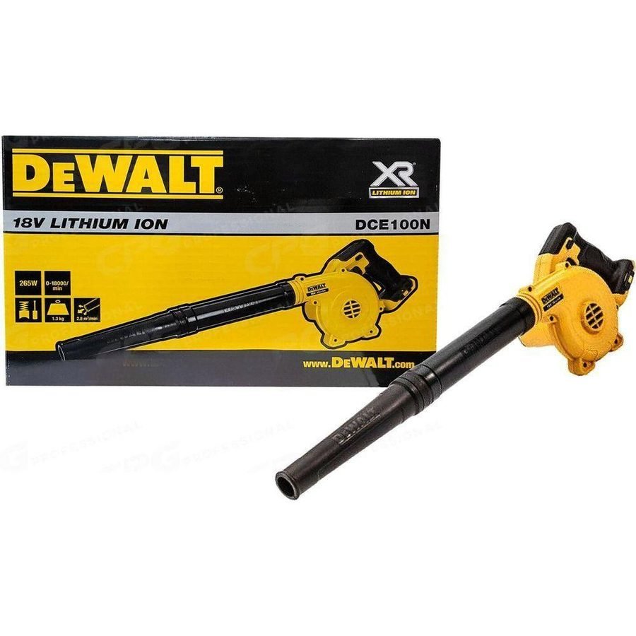 DeWalt Dewalt DCE100N 18V (20V) Cordless Jobsite Air Blower (Bare), Power Tools Blowers & Vacuums — Southend Philippines