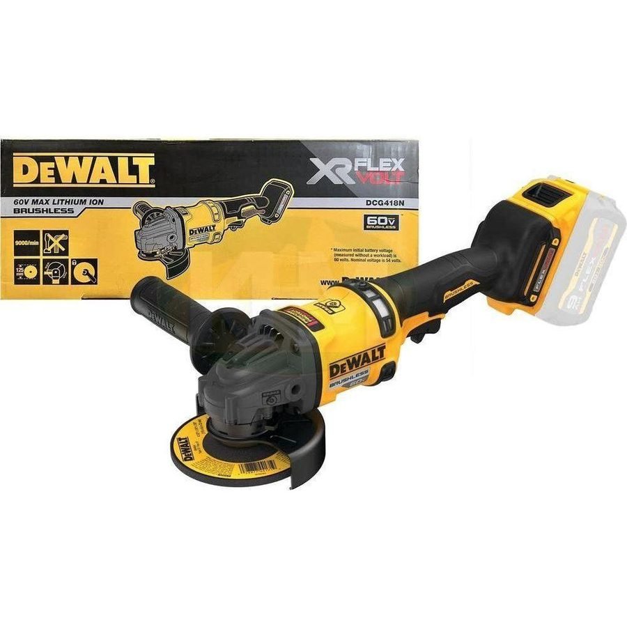 Dewalt DCG418N 60V Flexvolt™ Cordless Angle Grinder 5" (Brushless) [Bare