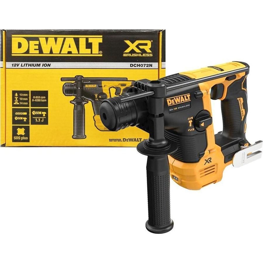 Dewalt DCH072N 12V SDS-Plus Rotary Hammer 14mm (Bare)