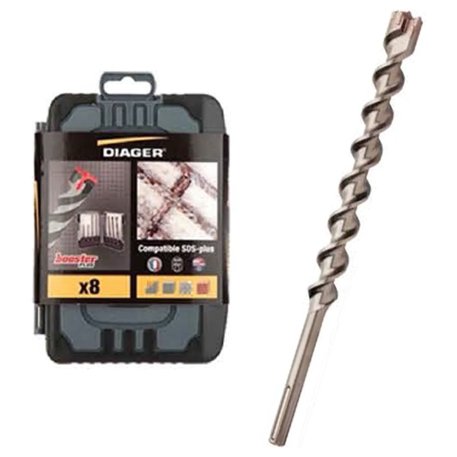 Diager Diager 107B Masonry SDS-Max Drill Bit Set 8 Pcs (Ultimax), Power Tools Rotary & Demolition — Southend Philippines