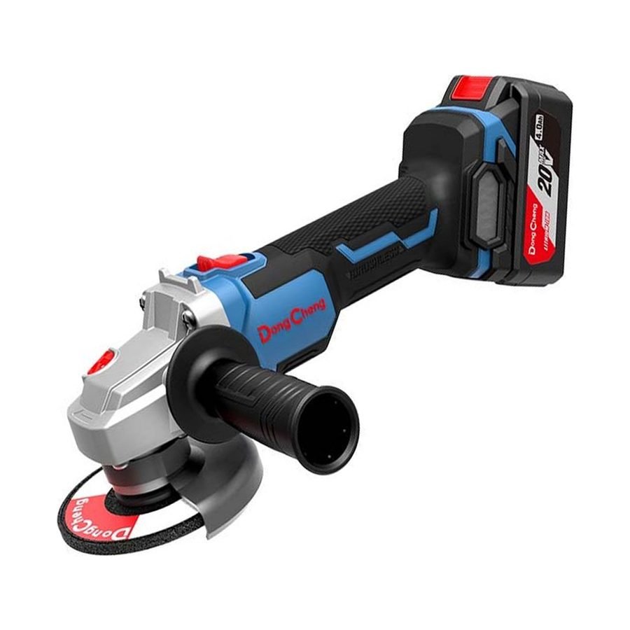 Dong Cheng DCSM03-100Z Cordless BL Angle Grinder 4" 20V (Bare), Power Tools Grinders — Southend Philippines
