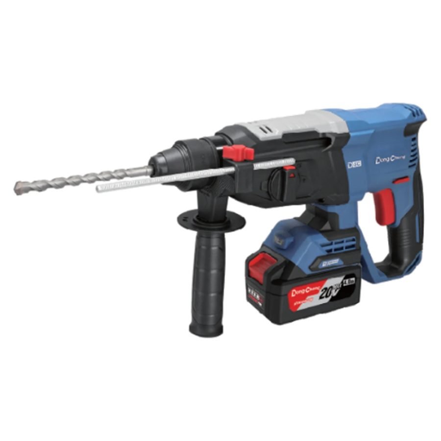 Dong Cheng DCZC02-26EM Cordless BL Rotary Hammer Drill 20V 4.0AH, Power Tools Rotary & Demolition Hammers — Southend Philippi