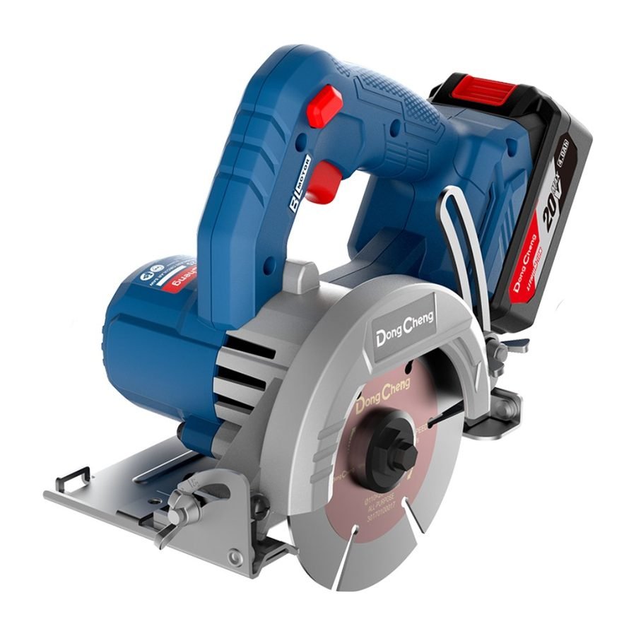 Dong Cheng DCZE125EM Cordless BL Marble Saw 20V 4.0AH, Power Tools Saws — Southend Philippines