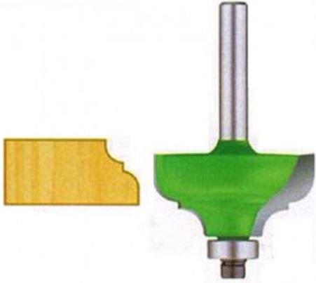 EZ CUT Classical Ogee Bits With Bearing 1/2" Shank