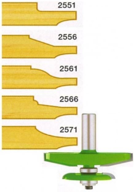 EZ Cut Raised Panel Bit With Under Cutter & Bearing 1/2" Shank, Power Tools Bits & Blades — Southend Philippines