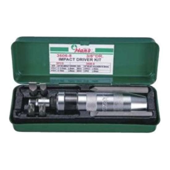 Hans Hans 3606-8 Impact Driver Set 3/8" Drive, Power Tools Drills & Drivers — Southend Philippines