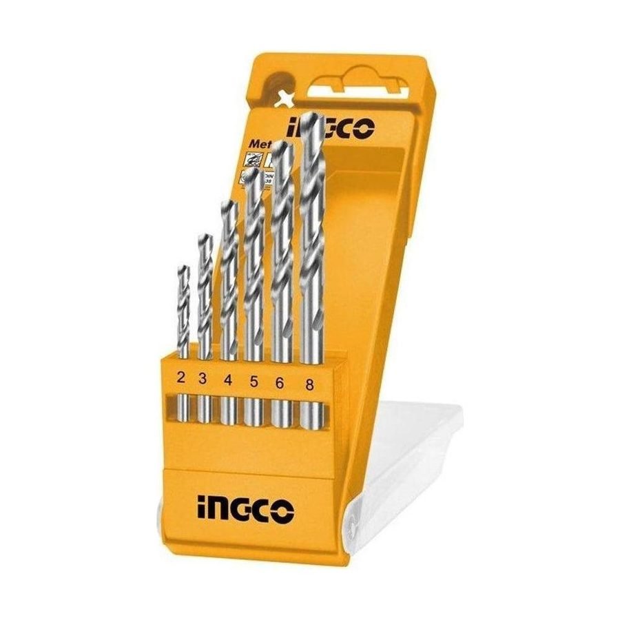 Ingco Ingco AKD1055 Metal Drill Bits 6 Pcs Set, Power Tools Drills & Drivers — Southend Philippines
