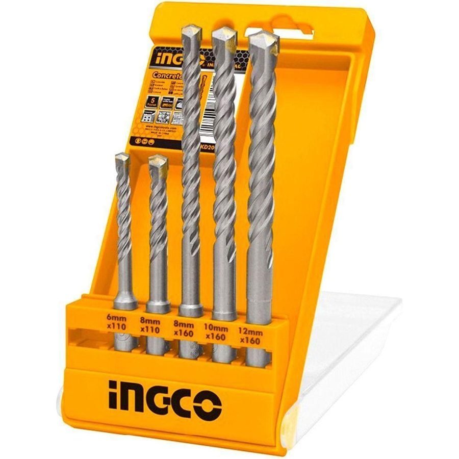 Ingco Ingco AKD2052 SDS PLUS Drill Bits Set, Power Tools Bits, Blades & Discs — Southend Philippines