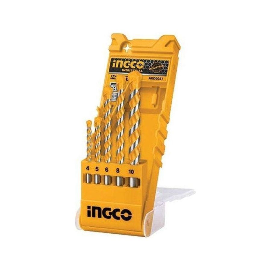 Ingco Ingco AKD3051 Masonry Drill Bit 5 Pcs Set, Power Tools Drills & Drivers — Southend Philippines