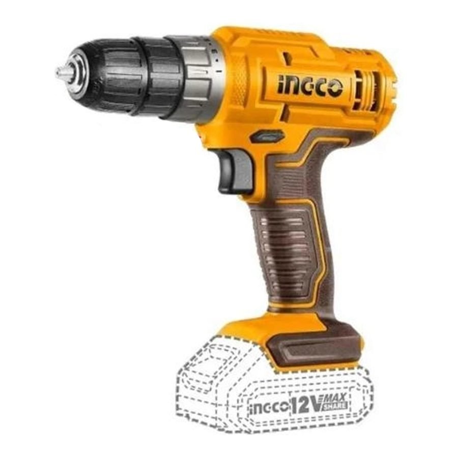 Ingco Ingco CDLI1218 Cordless Li-Ion Drill 12V 1.5AH, Power Tools Drills & Drivers — Southend Philippines