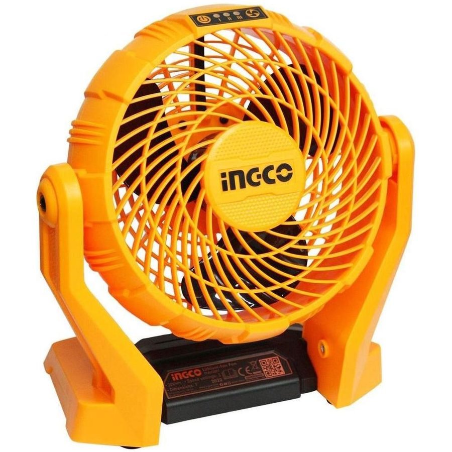 Ingco Ingco CFALI1207 12V Cordless Li-Ion Li-Ion Fan 12V, Power Tools Batteries & Chargers — Southend Philippines