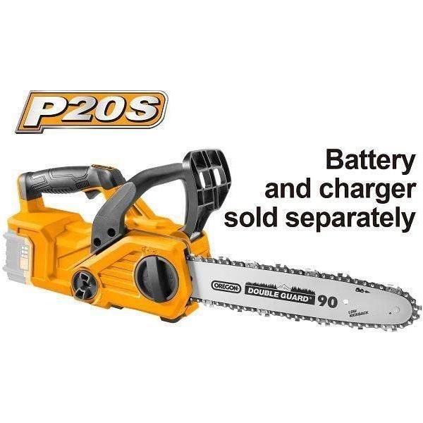 Ingco Ingco CGSLI20128 20V Cordless Li-Ion Chain Saw 20V, Power Tools Saws — Southend Philippines
