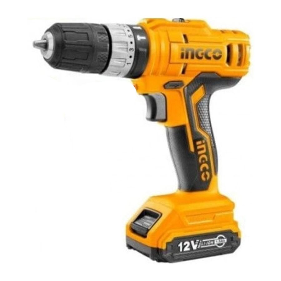 Ingco Ingco CIDLI1228 Cordless Li-Ion Impact Drill 12V 1.5AH, Power Tools Drills & Drivers — Southend Philippines