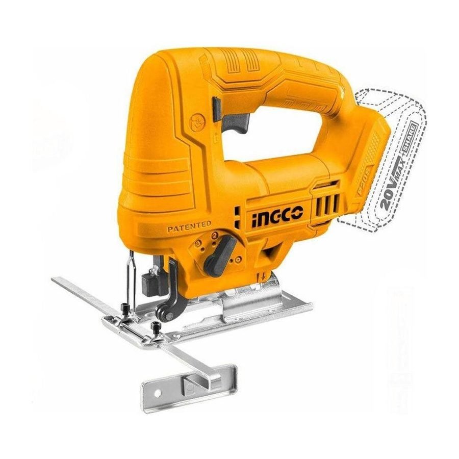 Ingco Ingco CJSLI65081 Li-Ion Jig Saw 20V, Power Tools Woodworking Jigs & Clamps — Southend Philippines