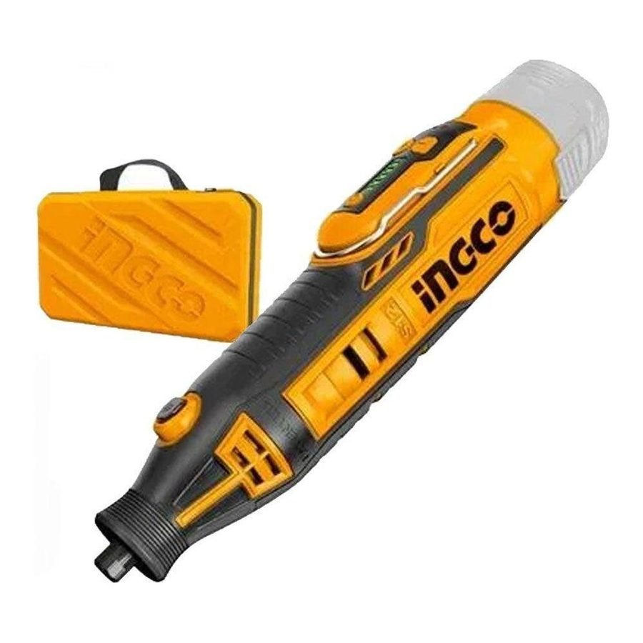 Ingco Ingco CMGLI20018 Li-Ion Grinder 12V, Power Tools Grinders — Southend Philippines