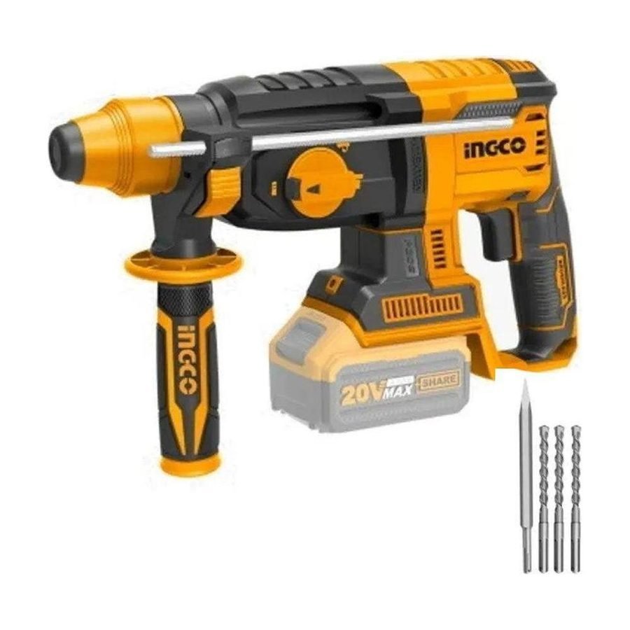 Ingco Ingco CRHLI202289 Li-Ion Rotary Hammer 20V, Power Tools Rotary & Demolition Hammers — Southend Philippines