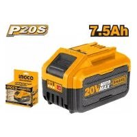 Ingco Ingco FBLI2075 20V Lithium Ion Battery 7.5Ah (P20S), Power Tools Batteries & Chargers — Southend Philippines