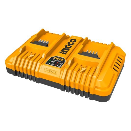 Ingco Ingco FCLI2034 20V Battery Charger (2-Slots) [P20S], Power Tools Batteries & Chargers — Southend Philippines