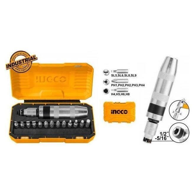 Ingco Ingco HIDS1301 13pcs Impact Driver Set, Power Tools Drills & Drivers — Southend Philippines