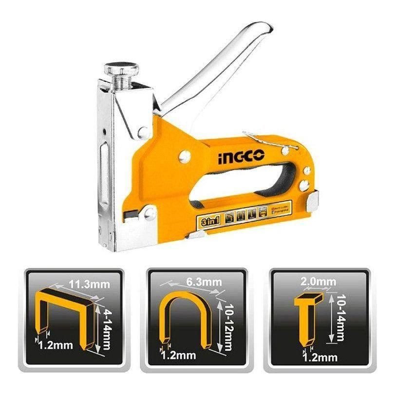 Ingco Ingco HSG1405 3in1 Staple Gun, Power Tools Nailers & Staplers — Southend Philippines