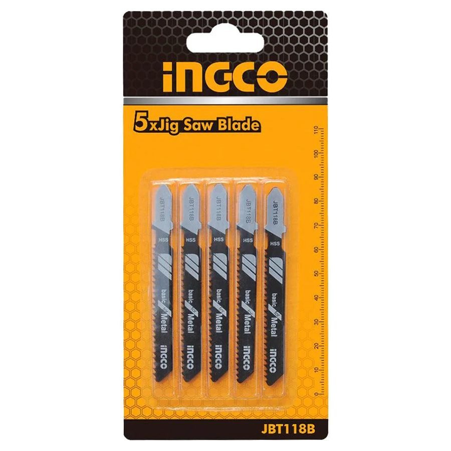 Ingco Ingco JBT118B Jigsaw Blade Fro Metal 5pcs, Power Tools Bits, Blades & Discs — Southend Philippines