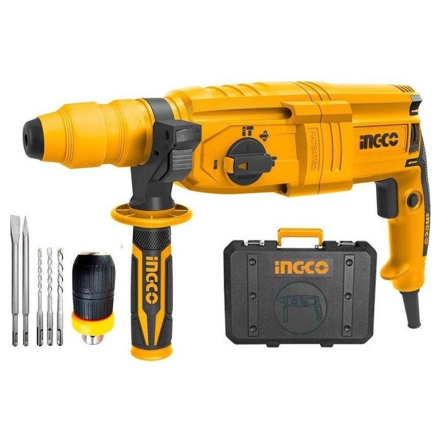 Ingco Ingco RGH9028-2 Rotary Hammer 800W W/ Chuck, Power Tools Rotary & Demolition Hammers — Southend Philippines