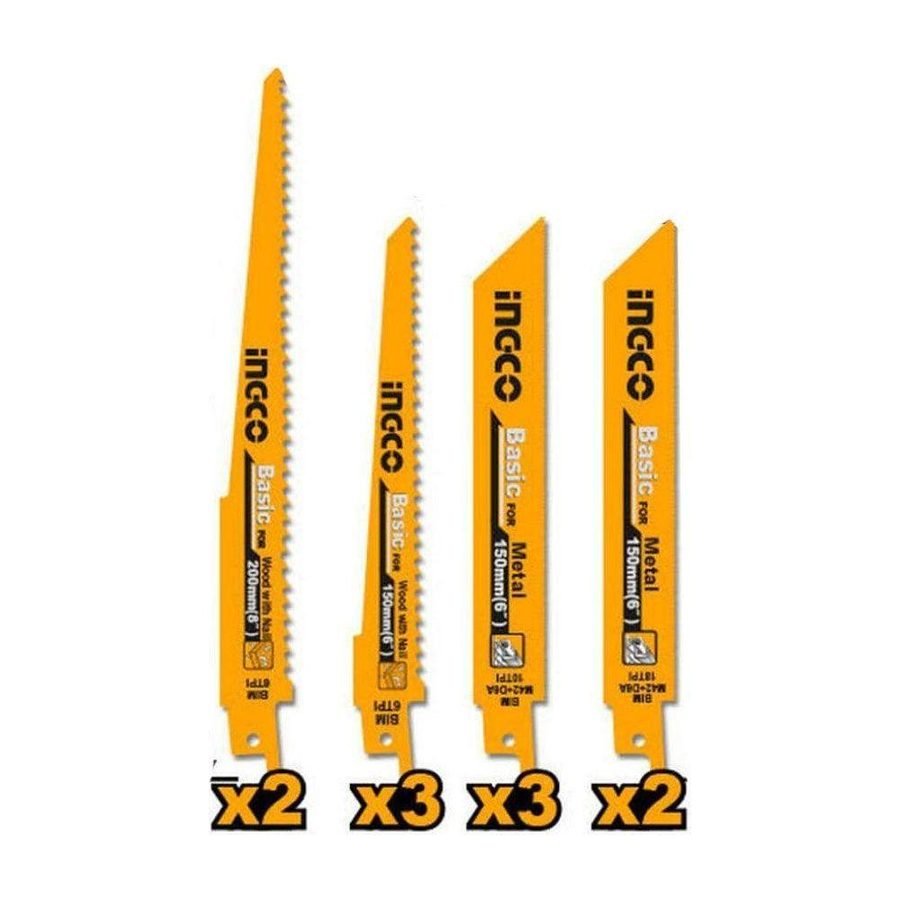 Ingco Ingco RSB1001 Reciprocating Saw Blades Set, Power Tools Bits, Blades & Discs — Southend Philippines