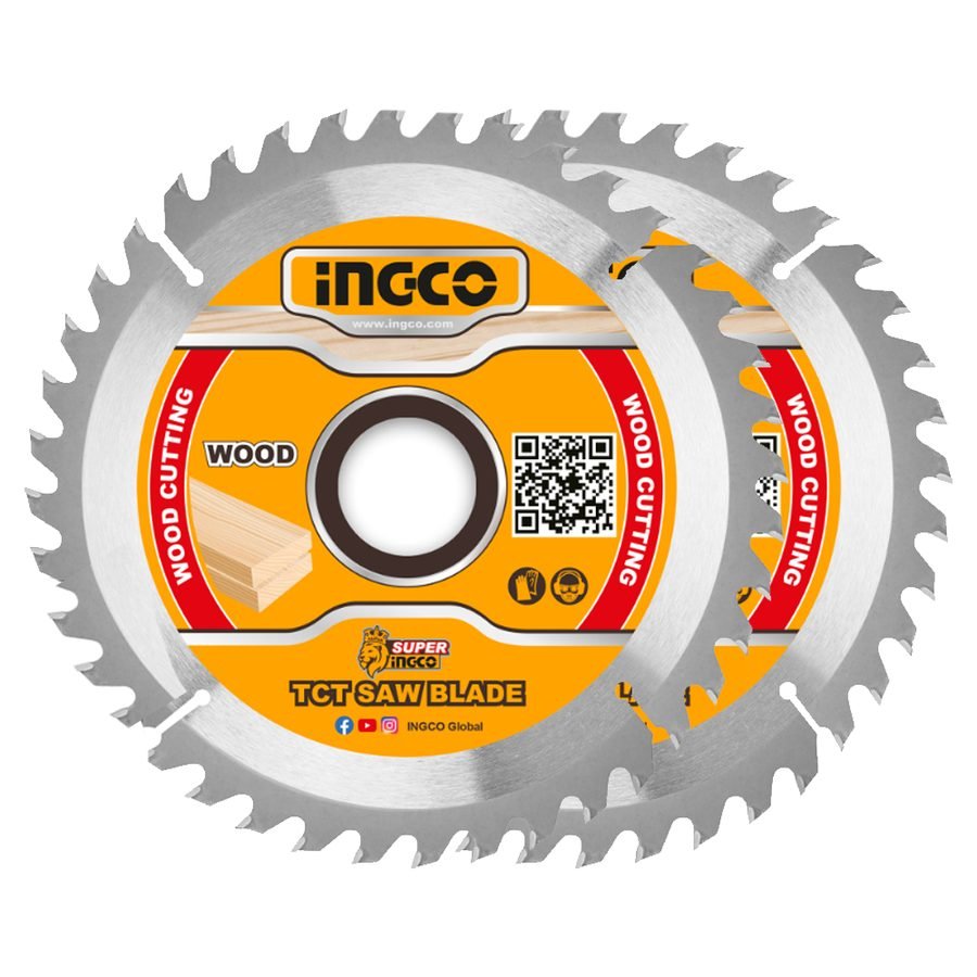 Ingco Ingco TSB1403 TCT Circular Saw Blade Set 5-1/2" 24T 2PCS (Ultra-Thin), Power Tools Bits, Blades & Discs — Southend Phil