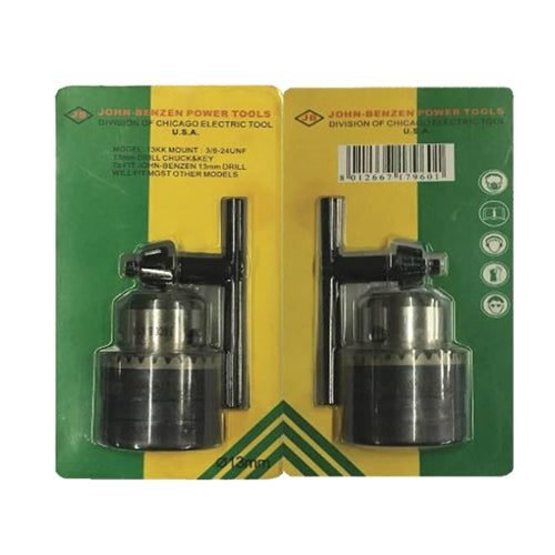 John Benzen Drill Chuck With Key, Power Tools Bits, Blades & Discs — Southend Philippines