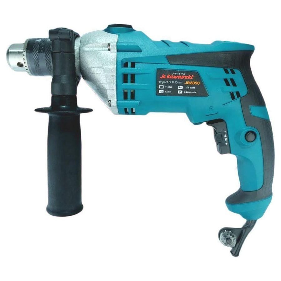 Kawasaki JR Kawasaki JR2050 Hammer Drill / Impact Drill 5/8" 1100W, Power Tools Drills & Drivers — Southend Philippines