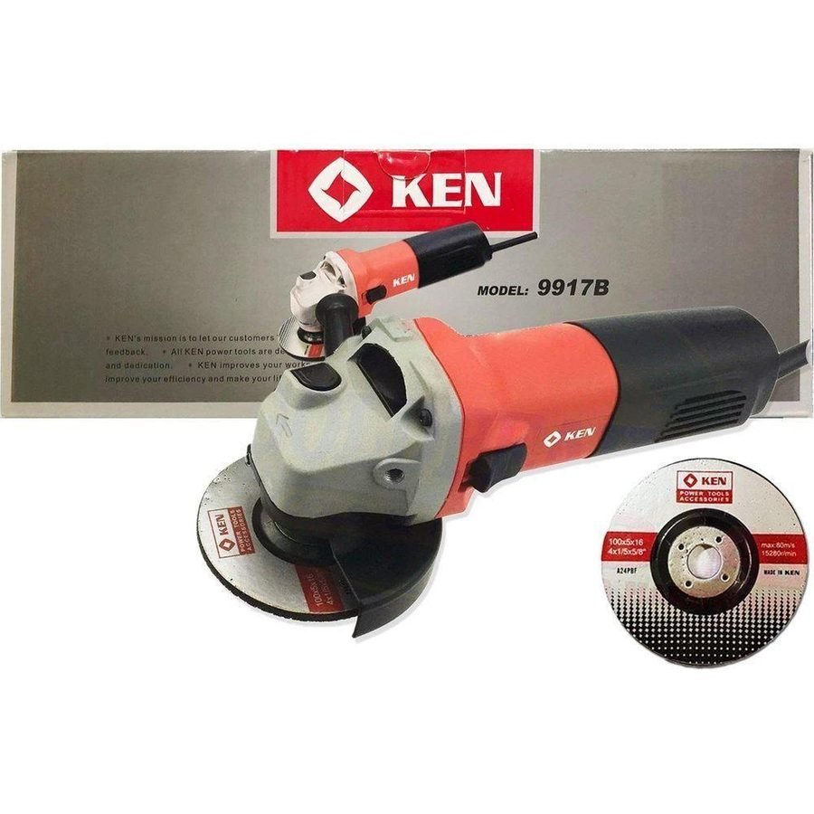 Ken 9917B Angle Grinder 4" 670W, Power Tools Grinders — Southend Philippines