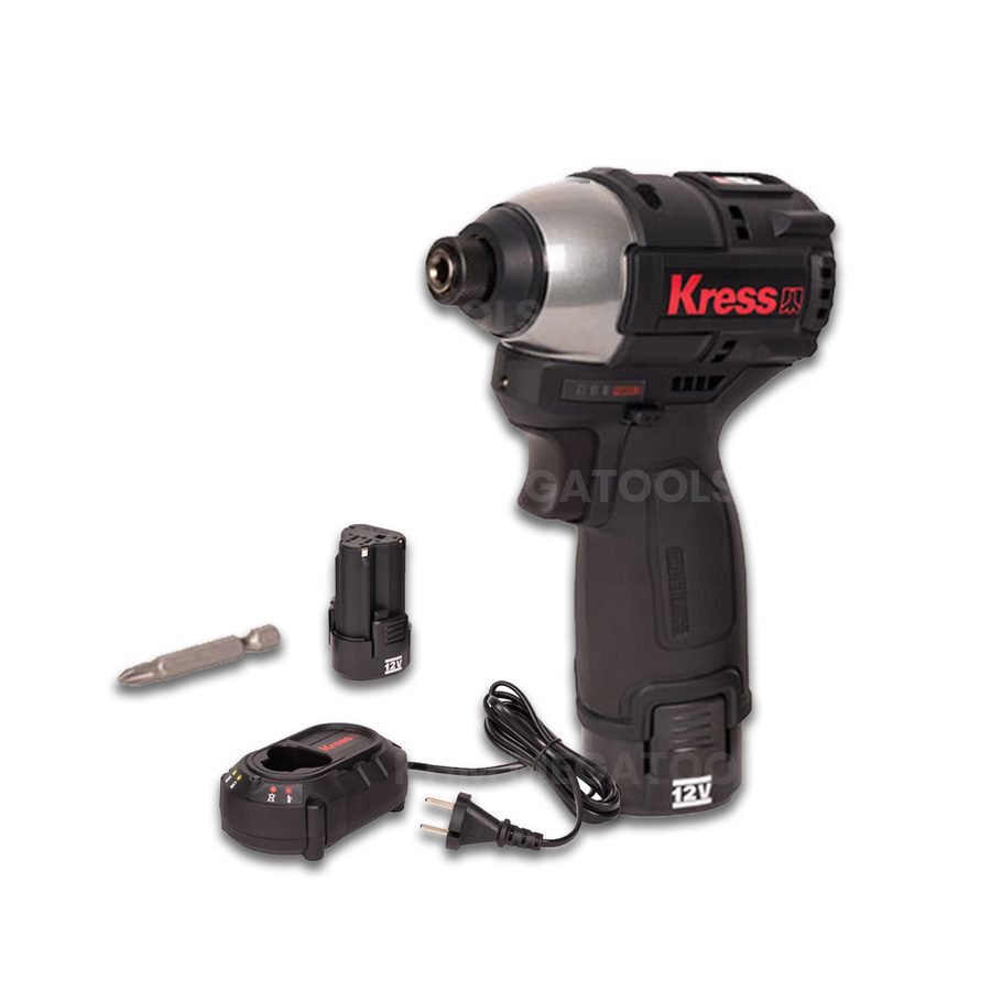 Kress Kress KU203.1 Cordless Brushless Impact Driver 12V, Power Tools Drills & Drivers — Southend Philippines