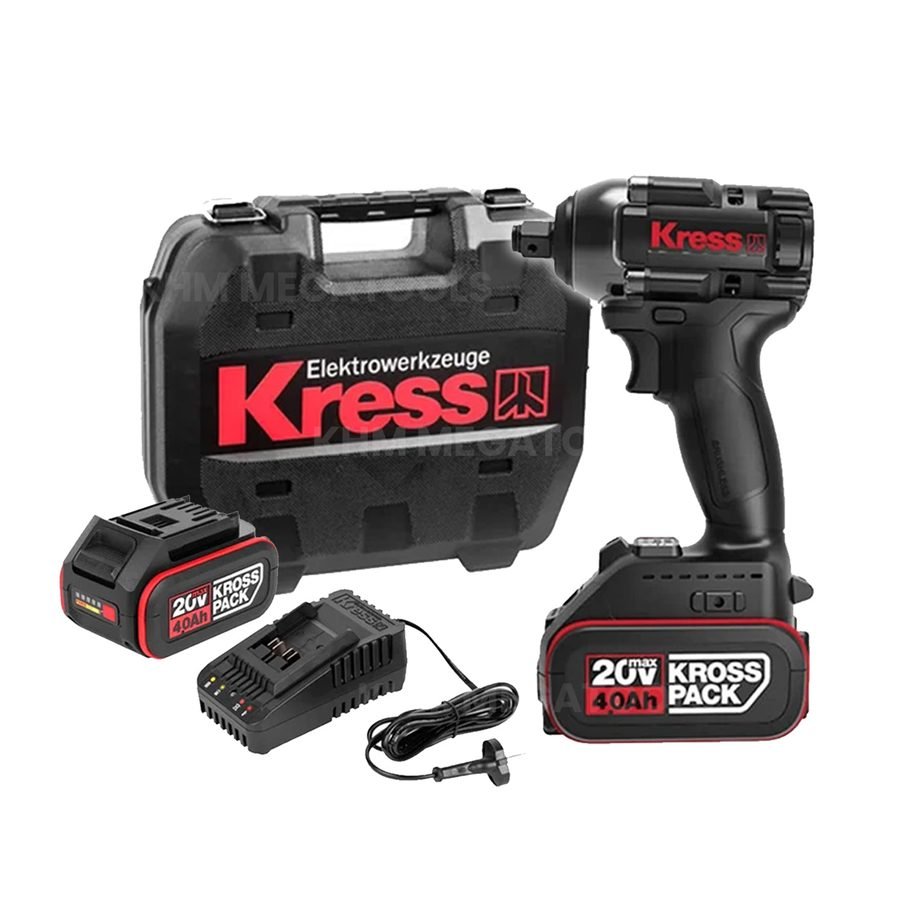 Kress Kress KU272.2 Cordless Brushless Impact Wrench 20V, Power Tools Drills & Drivers — Southend Philippines
