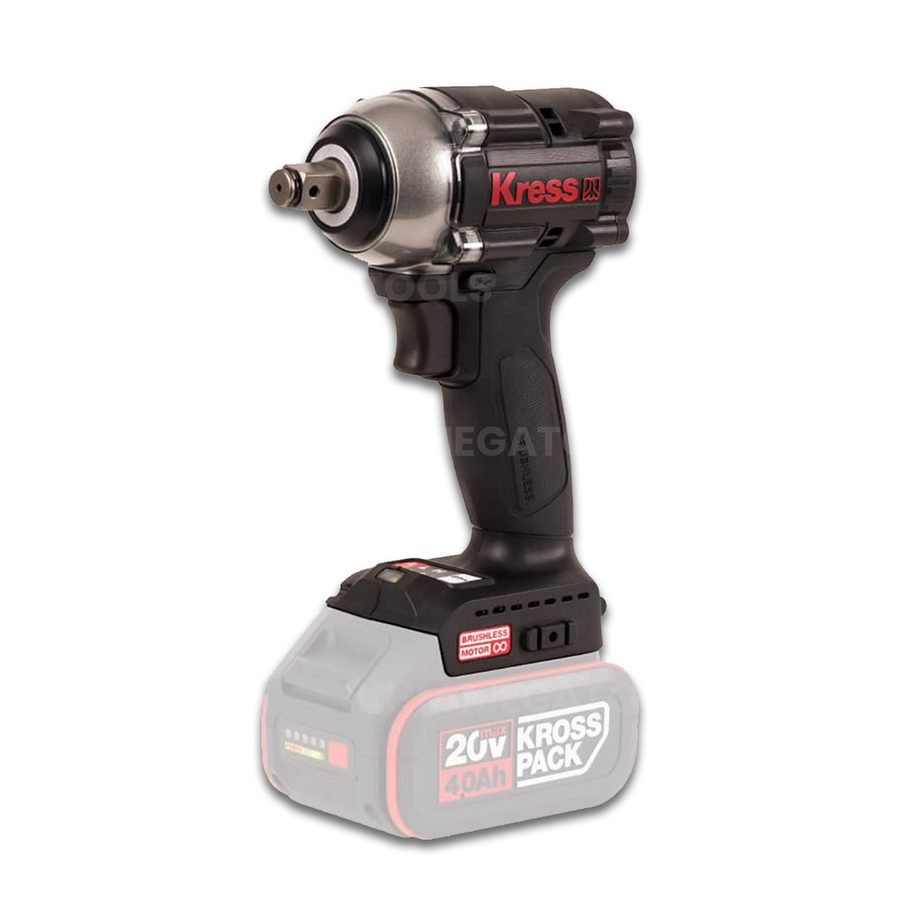 Kress Kress KU275.6 Brushless Impact Wrench 20V, Power Tools Drills & Drivers — Southend Philippines