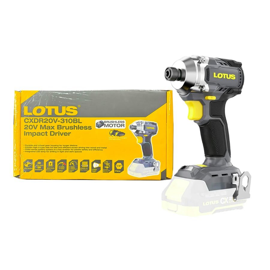 Lotus CXDR20V-310BL Cordless Impact Driver 20V (Bare)