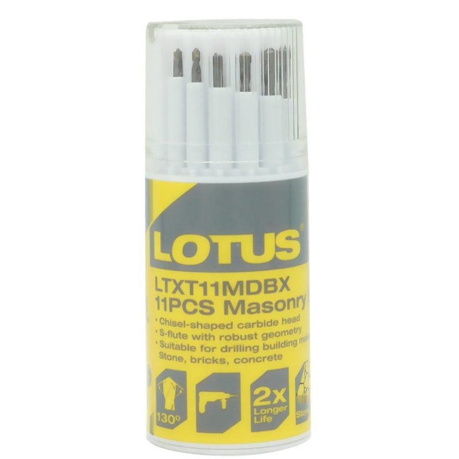 Lotus Lotus Masonry Bit Set, Power Tools Bits, Blades & Discs — Southend Philippines