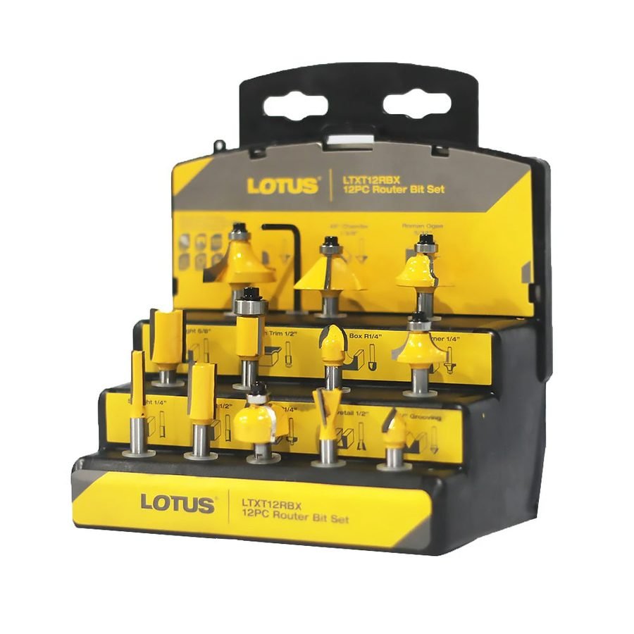 Lotus Router Bit Set