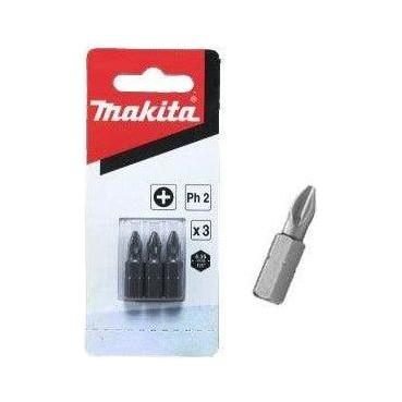 Makita Makita 3pcs Philips Screwdriver Bit Set (C-Form), Power Tools Bits & Blades — Southend Philippines