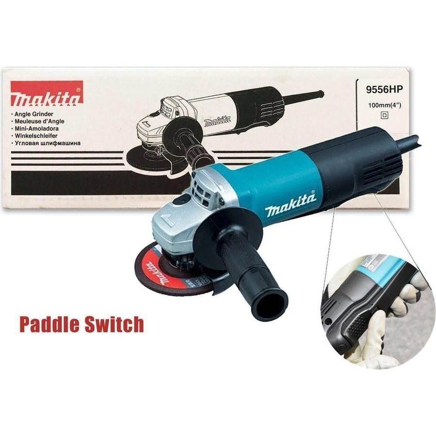 Makita 9556HP 4" Angle Grinder (Paddle Switch) 840W