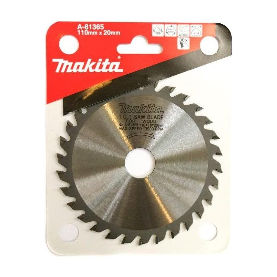 Makita Makita A-81365 Circular Saw Blade 4-3/8" X 30T For Wood, Power Tools Saws — Southend Philippines