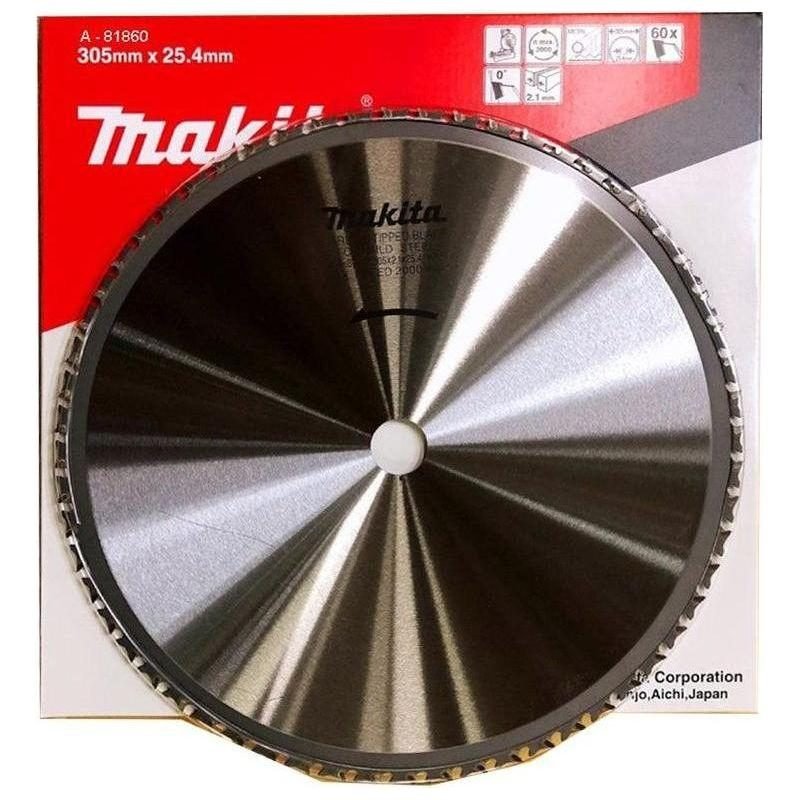 Makita Makita A-81860 Circular Saw Blade 12" X 60T For Mild Steel / LC1230, Power Tools Bits, Blades & Discs — Southend Phili