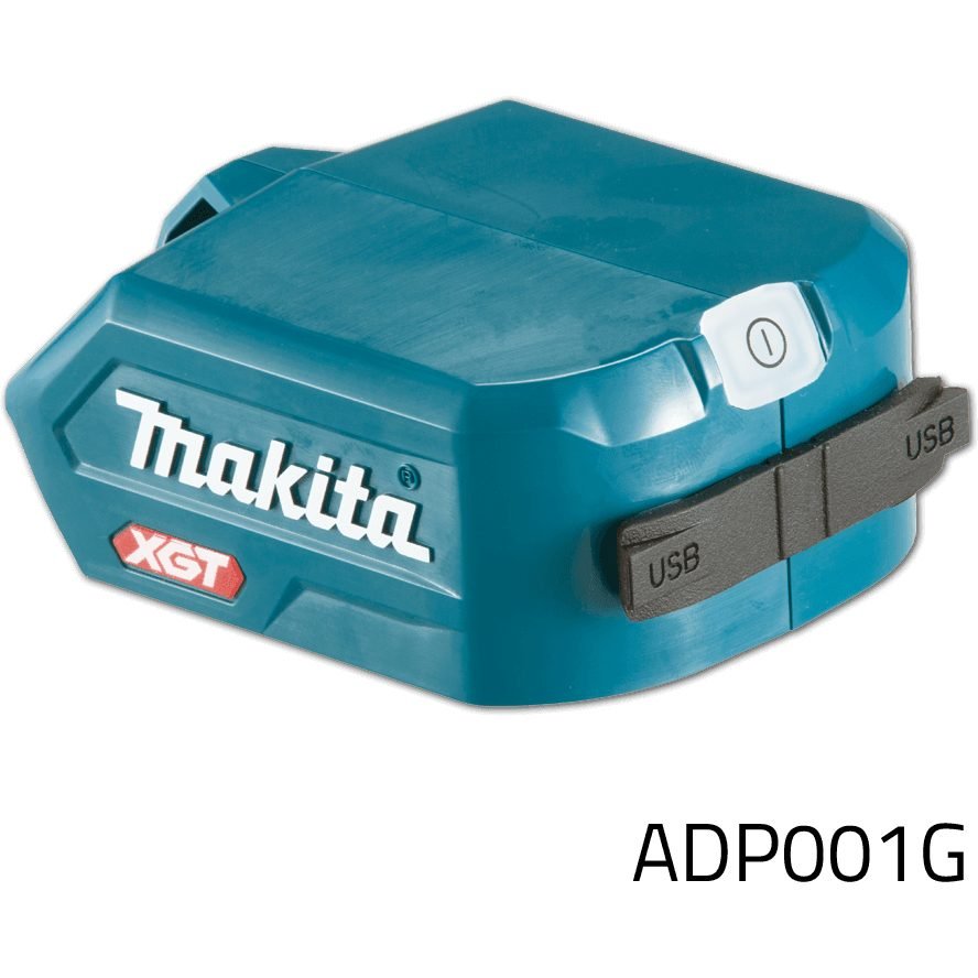Makita Makita ADP001G USB Adapter For 40V XGT Battery, Power Tools Batteries & Chargers — Southend Philippines