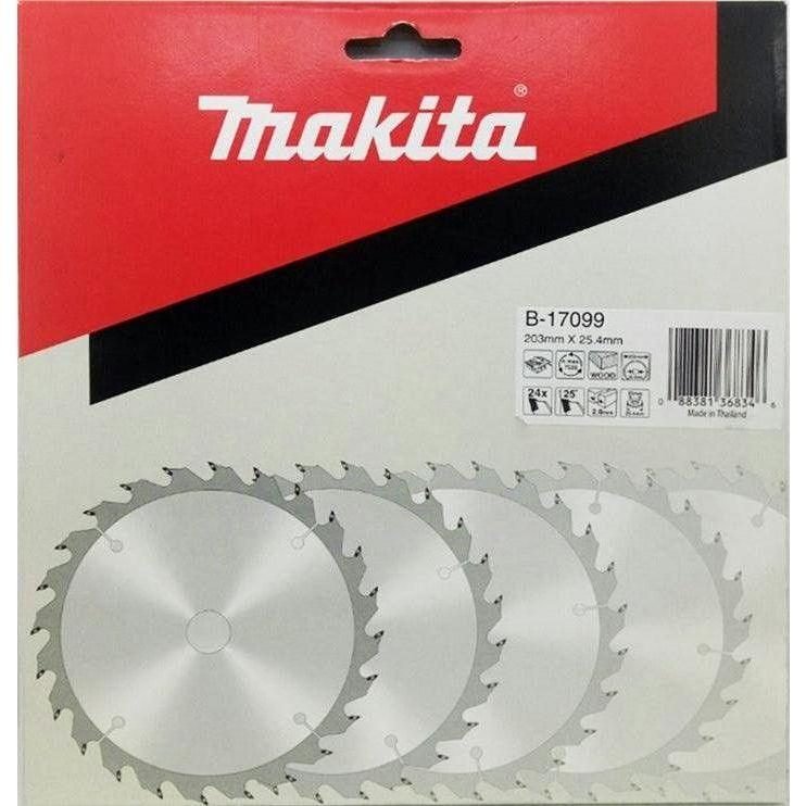 Makita Makita B-17099 Circular Saw Blade 8" X 24T For Wood, Power Tools Saws — Southend Philippines