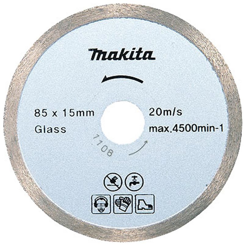 Makita Makita B-21082 Diamond Cutting Disc Continuous Rim 3" (Wet), Power Tools Grinders & Polishers — Southend Philippines